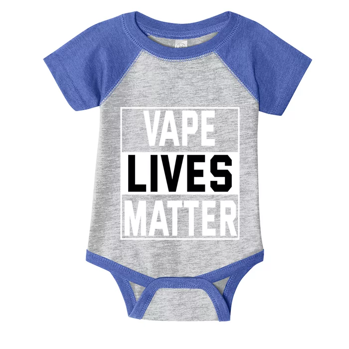 Vape Lives Matter #Dont Ban Vaping Gift Infant Baby Jersey Bodysuit