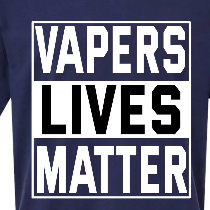 Vapers Lives Matter #Dont Ban Vaping Gift Sueded Cloud Jersey T-Shirt