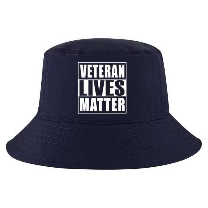 Veterans Lives Matter Veterans Day Gift Cool Comfort Performance Bucket Hat