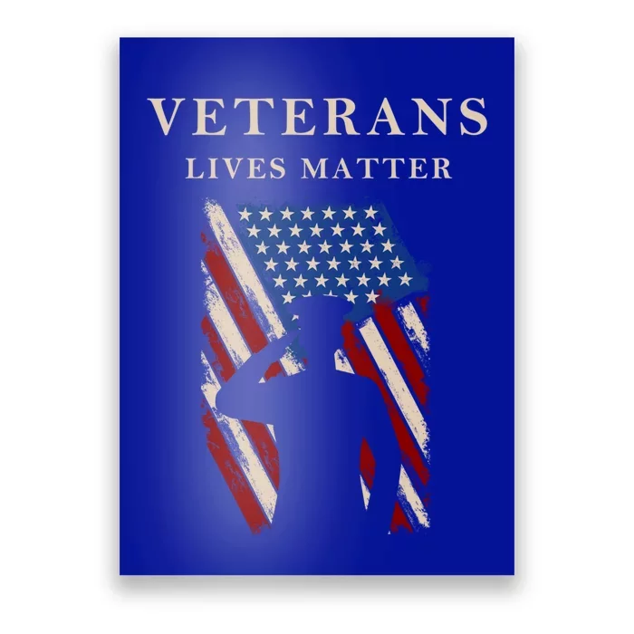 Veterans Lives Matter Veterans Day Gift Poster