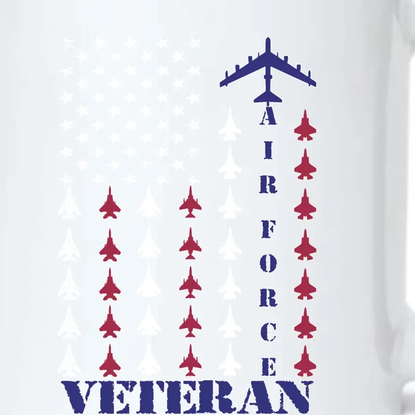 Veteran Lives Matter Air Force Veteran Proud Veteran Grandpa Cool Gift Black Color Changing Mug