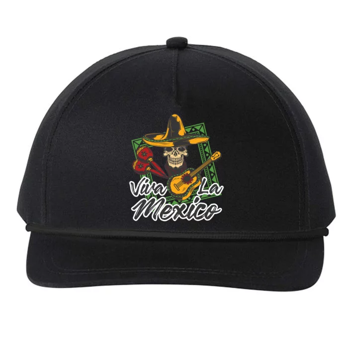 Viva La Mexico Snapback Five-Panel Rope Hat