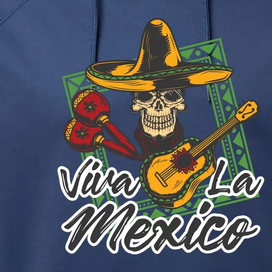 Viva La Mexico Performance Fleece Hoodie