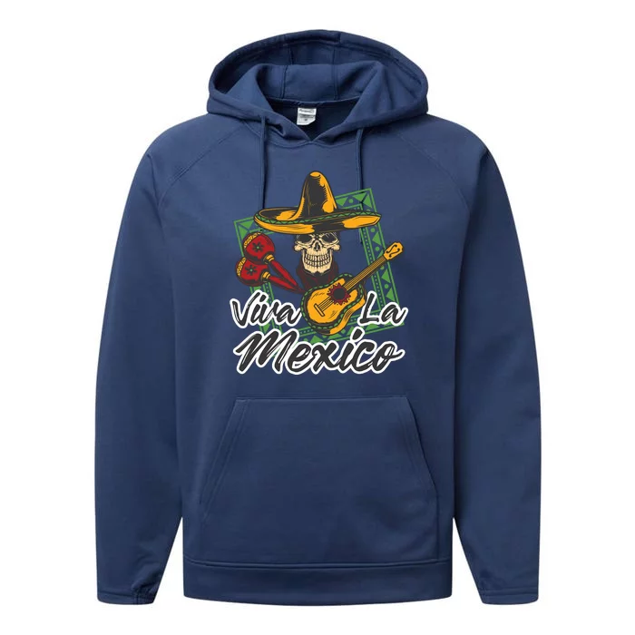 Viva La Mexico Performance Fleece Hoodie