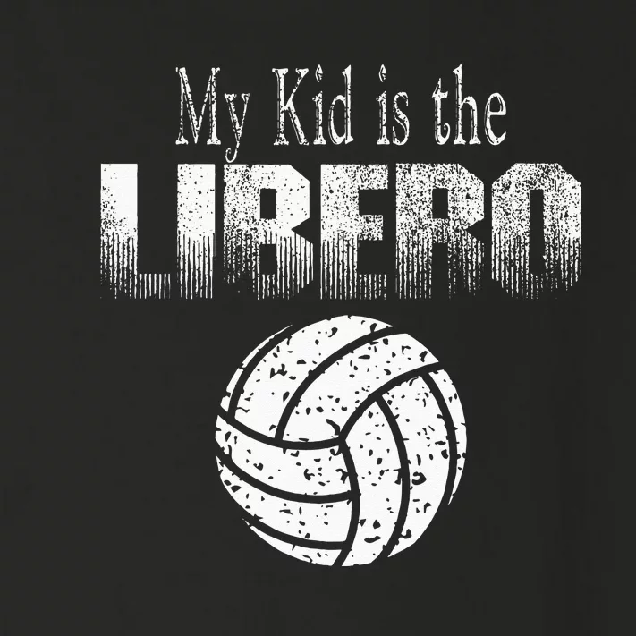 Volleyball Libero Mom Or Dad Toddler Long Sleeve Shirt