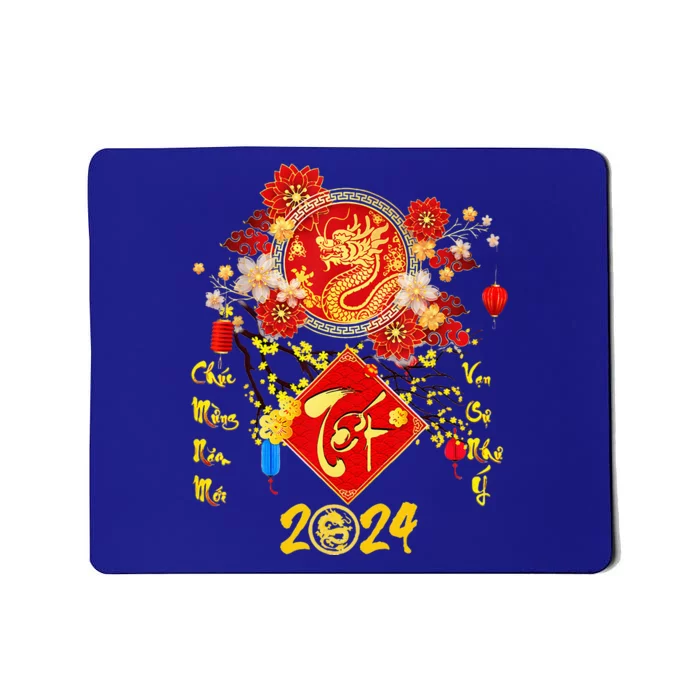 Vietnamese Lunar New Year 2024 Tet Viet Chuc Mung Nam Moi Mousepad