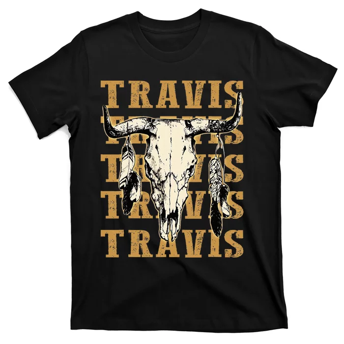 Vintage Last Name Travis Pride T-Shirt