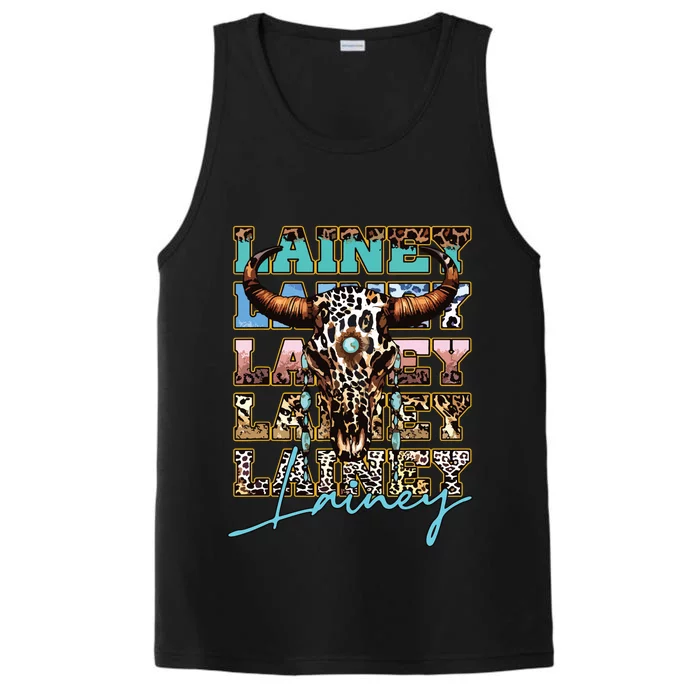 Vintage Lainey Name Personalized Love Animal Awesome Apparel Performance Tank