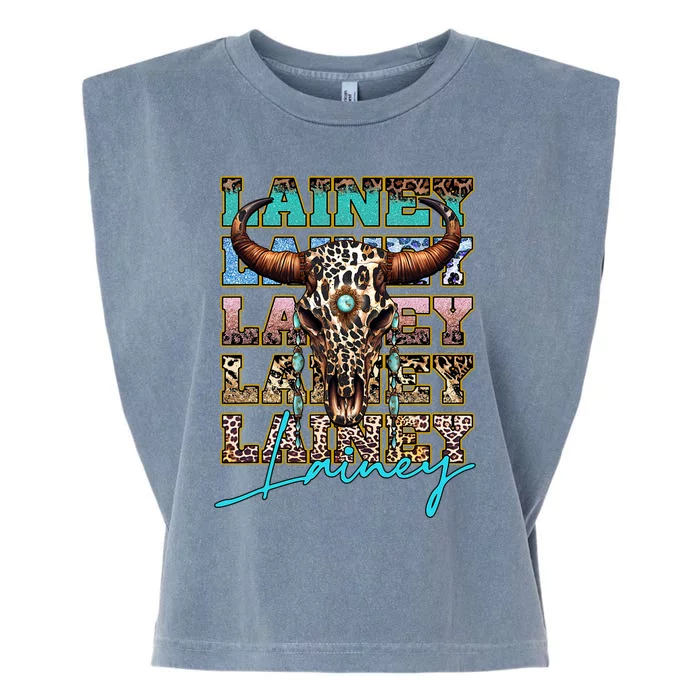 Vintage Lainey Name Personalized Love Animal Awesome Apparel Garment-Dyed Women's Muscle Tee