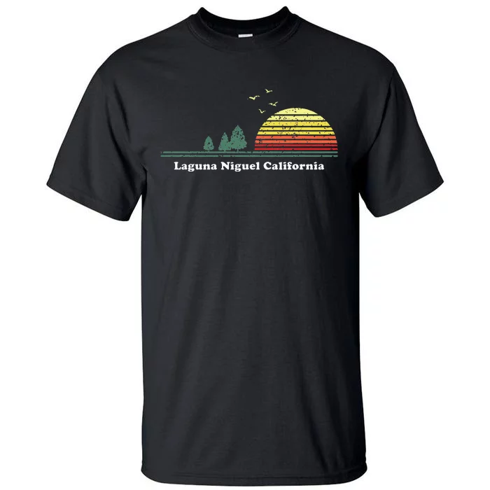 Vintage Laguna Niguel California Sunset Souvenir Tall T-Shirt