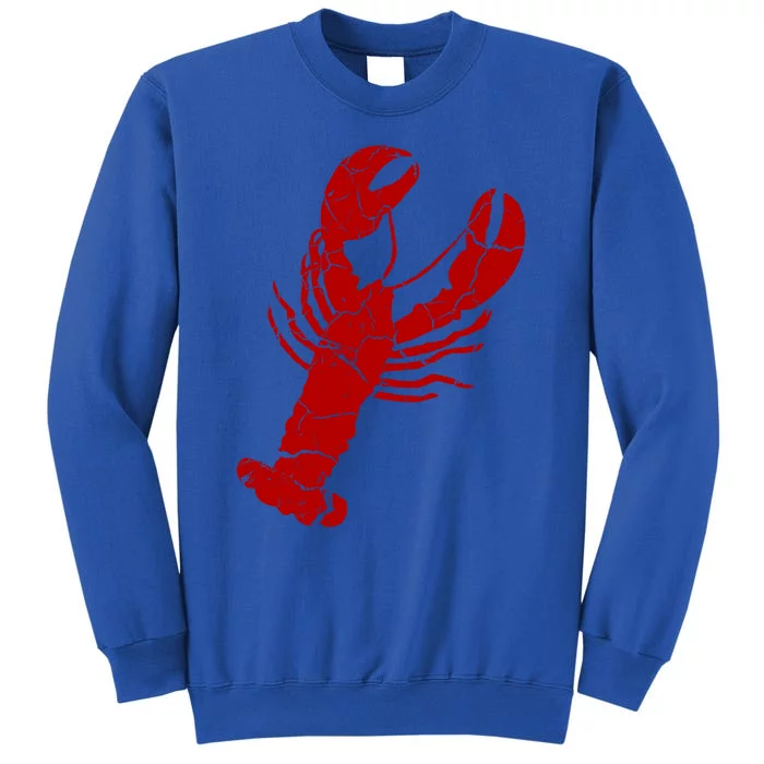 Vintage Lobster Print Lobster Gift Sweatshirt