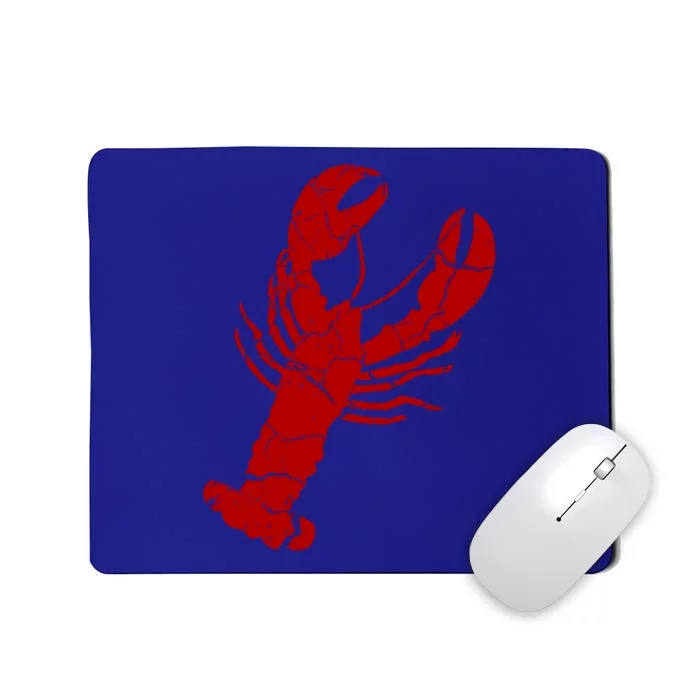 Vintage Lobster Print Lobster Gift Mousepad