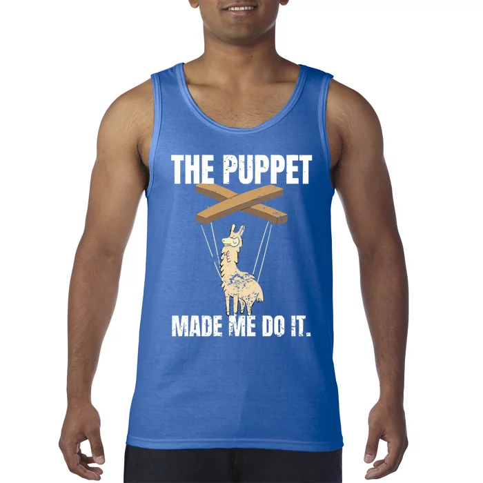 Ventriloquist Llama Puppetmeaningful Giftmademeaningful Giftmemeaningful Giftdo Tank Top