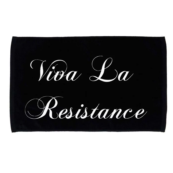 Viva La Resistance French Resist Anti Trump Microfiber Hand Towel