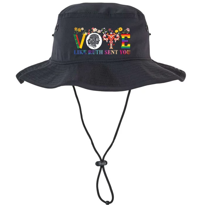 Vote Like Ruth Sent You Feminist Voting Inspirational Legacy Cool Fit Booney Bucket Hat