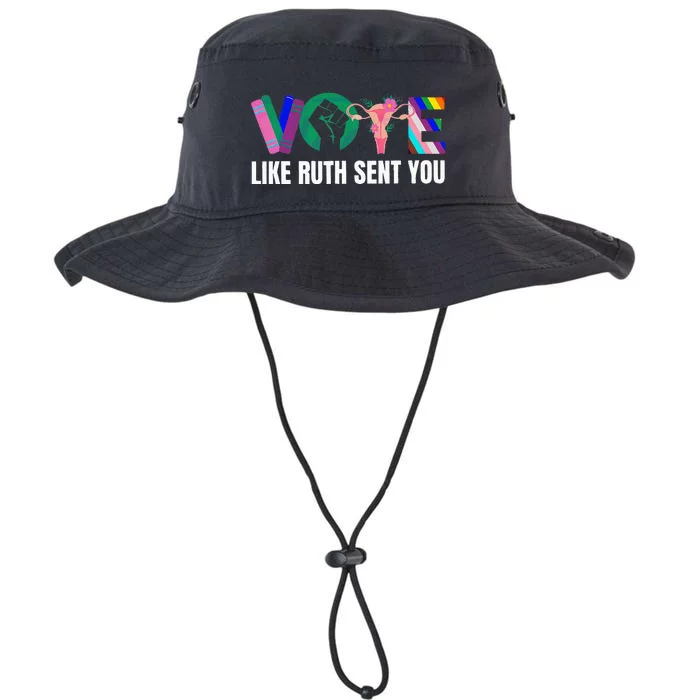 Vote Like Ruth Sent You Uterus Feminist Lgbtq I Dissent Legacy Cool Fit Booney Bucket Hat