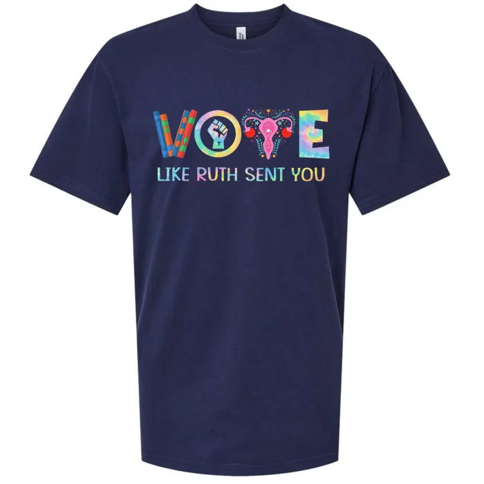 Vote Like Ruth Sent You T Election 2024 Ruth Bader Sueded Cloud Jersey T-Shirt