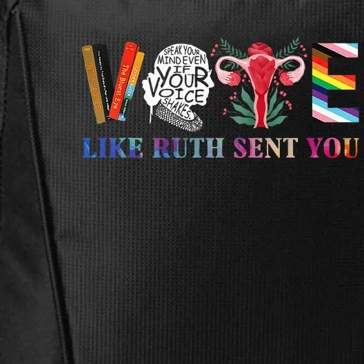 Vote Like Ruth Sent You City Backpack