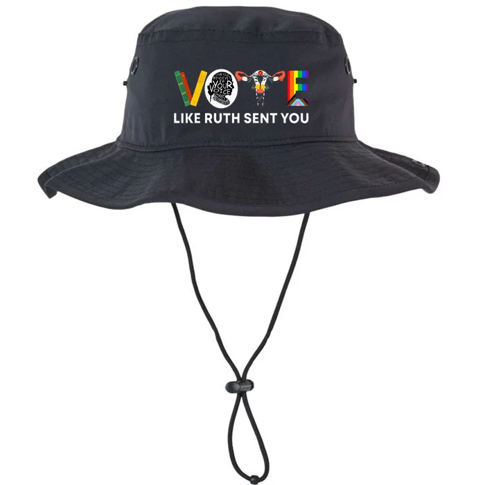 Vote Like Ruth Sent You Uterus Feminist Lgbt Legacy Cool Fit Booney Bucket Hat