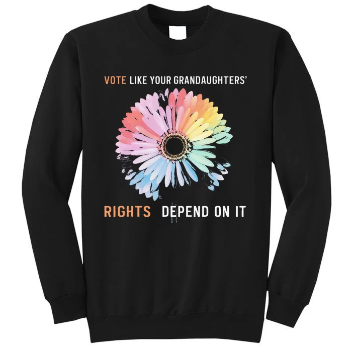 Vote Like Ruth Sent You Rbg Feminist Voting Inspirational Sweatshirt