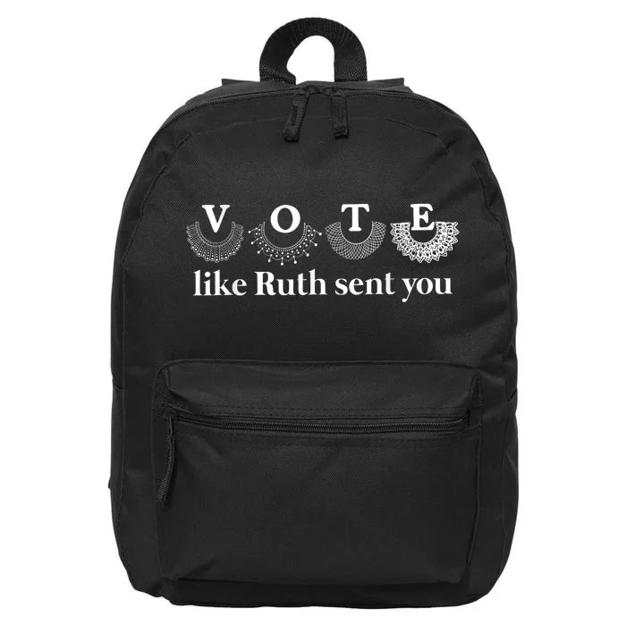 Vote Like Ruth Sent You 16 in Basic Backpack