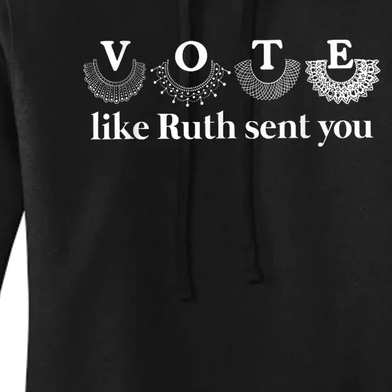 Vote Like Ruth Sent You Women's Pullover Hoodie