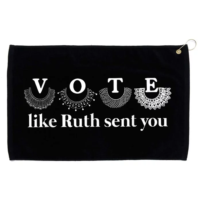 Vote Like Ruth Sent You Grommeted Golf Towel