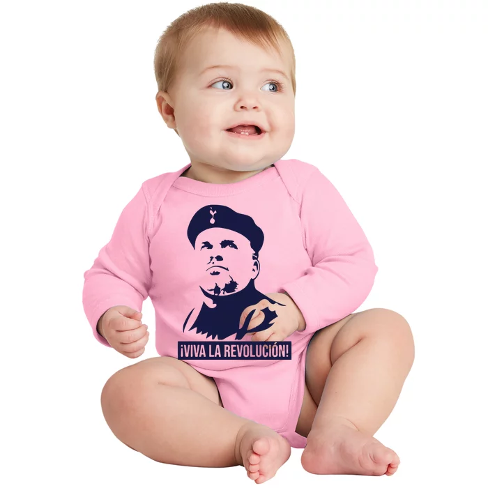 Viva La Revolucion Baby Long Sleeve Bodysuit