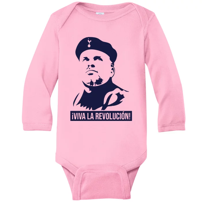 Viva La Revolucion Baby Long Sleeve Bodysuit