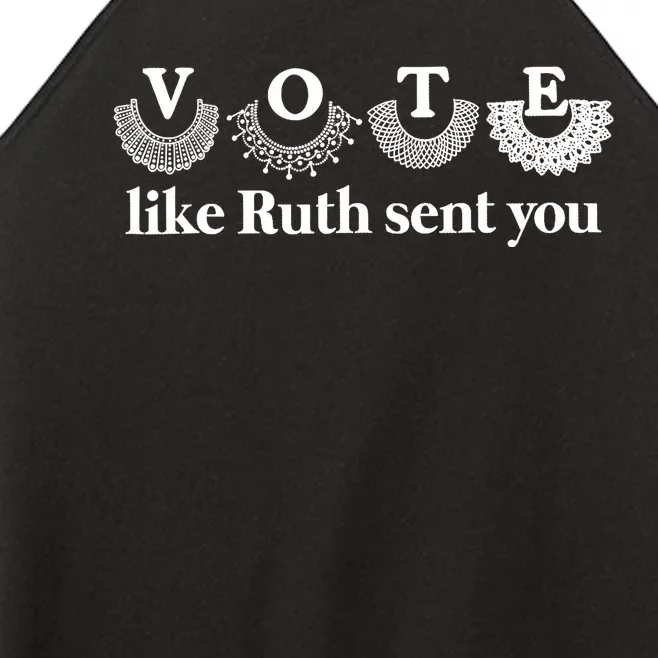 Vote Like Ruth Sent You Feminist Ruth Bader Ginsburg Rbg Women’s Perfect Tri Rocker Tank