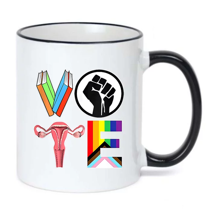 Vote Like Ruth Sent You Vote Like Ruth Sent You Feminist Rbg Ruth Bader Ginsburg Black Color Changing Mug