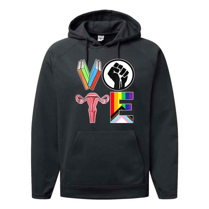 Vote Like Ruth Sent You Vote Like Ruth Sent You Feminist Rbg Ruth Bader Ginsburg Performance Fleece Hoodie