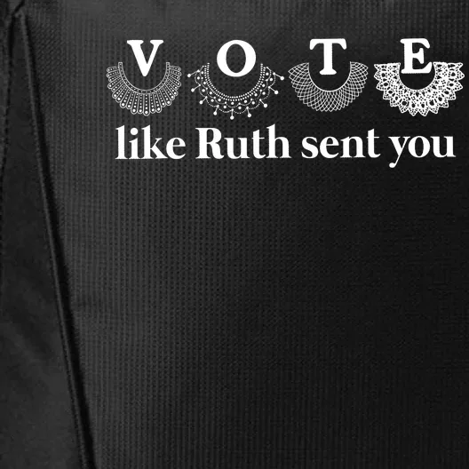 Vote Like Ruth Sent You City Backpack