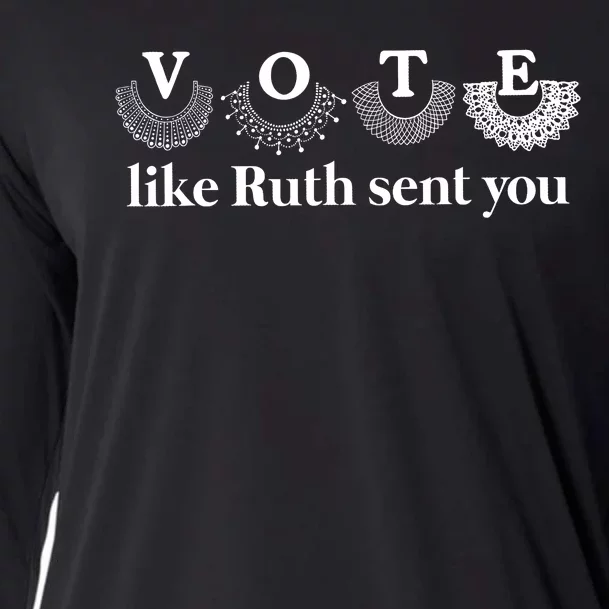 Vote Like Ruth Sent You Cooling Performance Long Sleeve Crew