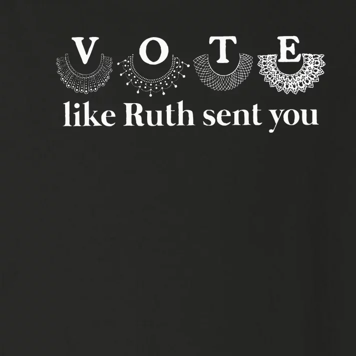 Vote Like Ruth Sent You Toddler Long Sleeve Shirt