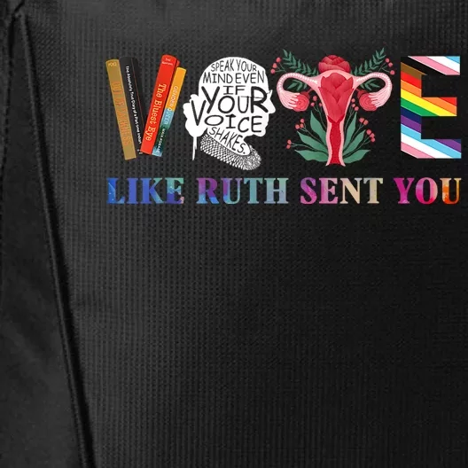 Vote Like Ruth Sent You City Backpack