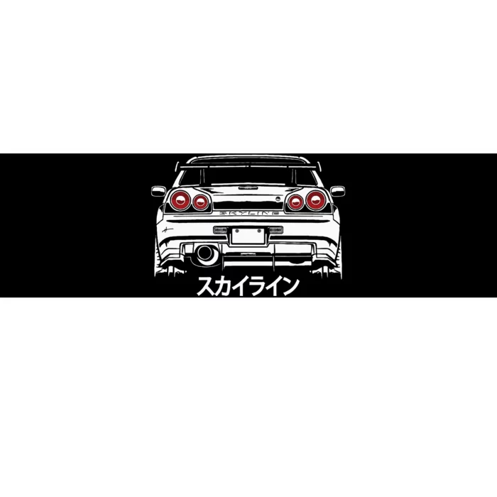 Vintage Legendary Skyline Jdm Gt R 34 Bumper Sticker