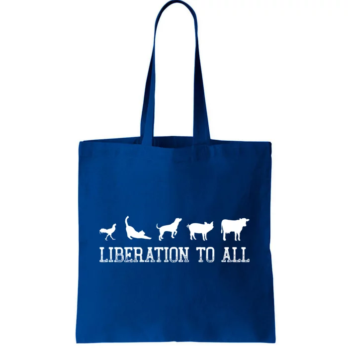 Vegan Liberation To All Animals Gift Tote Bag