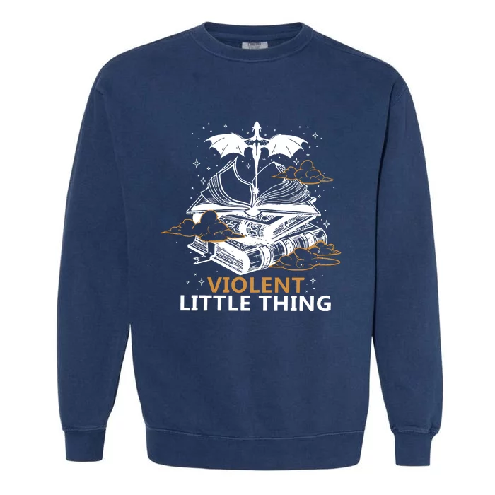 Violent Little Thing Fourth Wing Garment-Dyed Sweatshirt