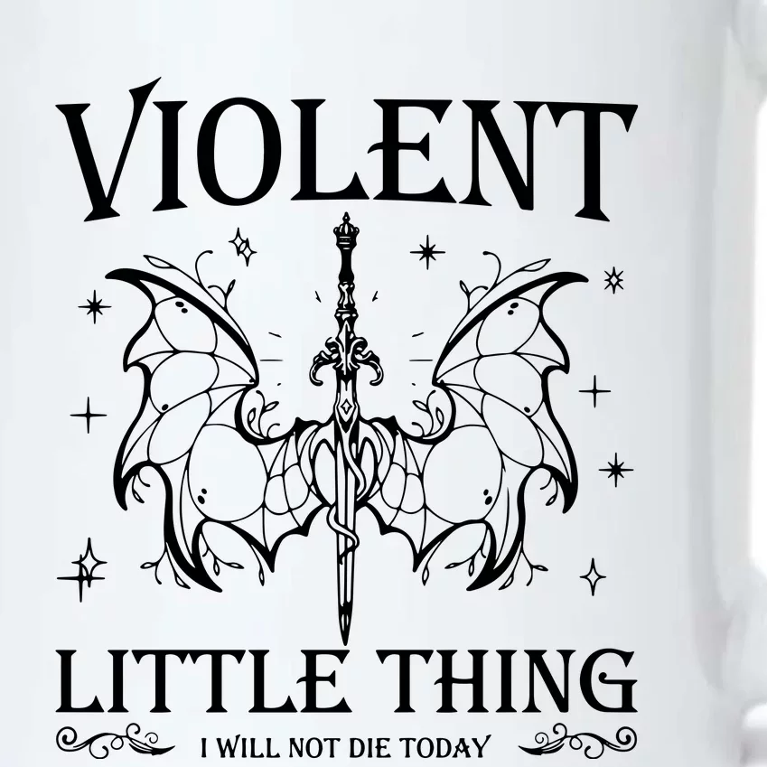 Violent Little Thing Fourth Wing Black Color Changing Mug