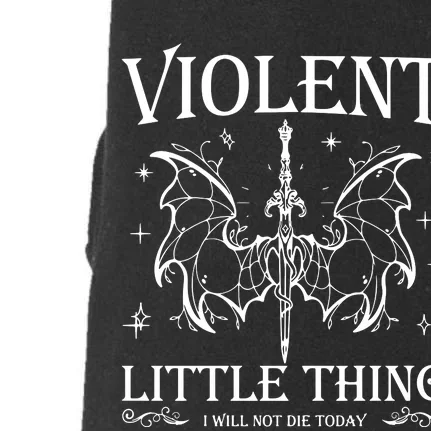 Violent Little Thing Fourth Wing Doggie 3-End Fleece Hoodie