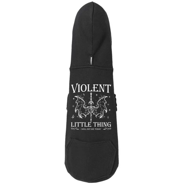 Violent Little Thing Fourth Wing Doggie 3-End Fleece Hoodie