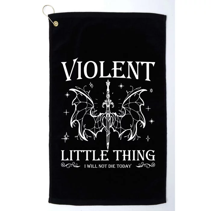 Violent Little Thing Fourth Wing Platinum Collection Golf Towel