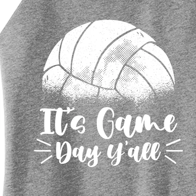 Volleyball Lover | Team Sport | It's Game Day Y'all Women’s Perfect Tri Rocker Tank