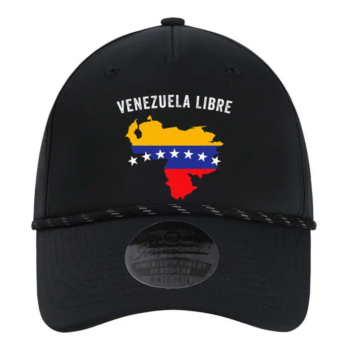 Venezuela Libre Venezuela Map 7 Stars Flag Family Souvenir Performance The Dyno Cap