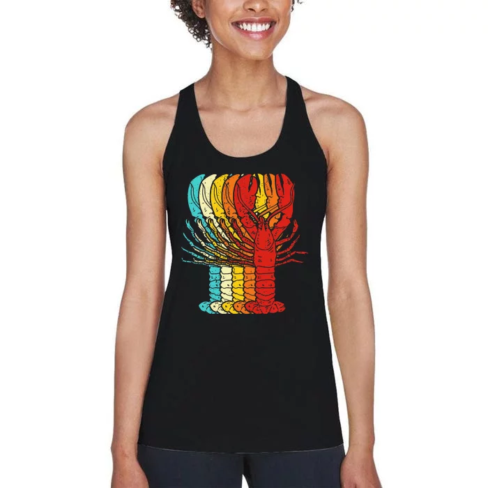 Vintage Lobster Women's Racerback Tank