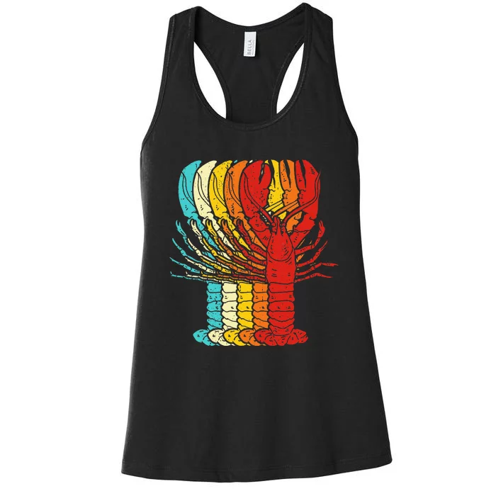 Vintage Lobster Women's Racerback Tank