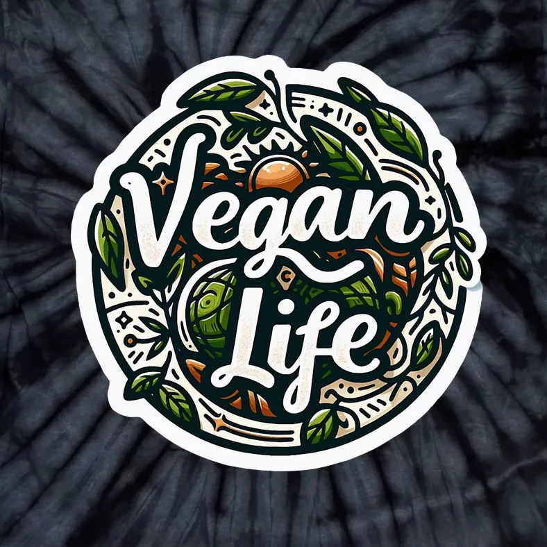 Vegan Life Tie-Dye T-Shirt