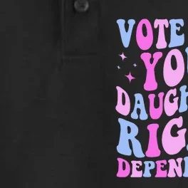 Vote Like Your Daughters Granddaughters Rights Depend On It Dry Zone Grid Performance Polo