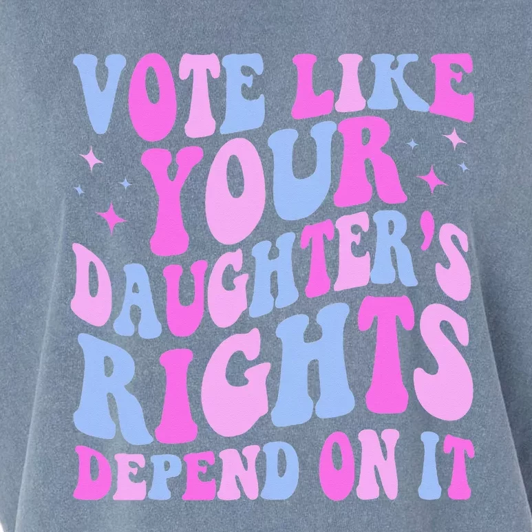 Vote Like Your Daughters Granddaughters Rights Depend On It Garment-Dyed Women's Muscle Tee